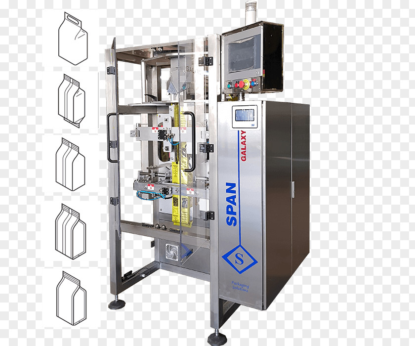 Bag Vertical Form Fill Sealing Machine Maquinaria De Envasado Welding Packaging And Labeling PNG