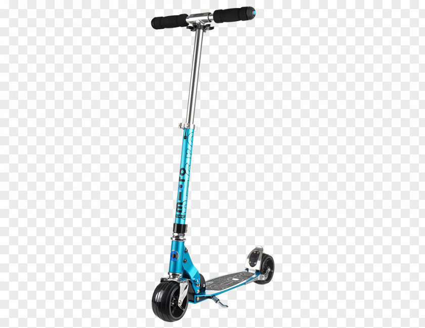 Blue Sky And Grass Kick Scooter Micro Mobility Systems Wheel Kickboard PNG