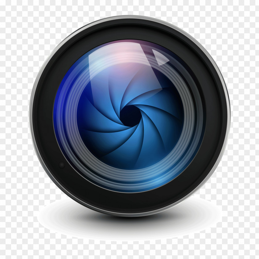 Multimedia Logo Camera Lens PNG