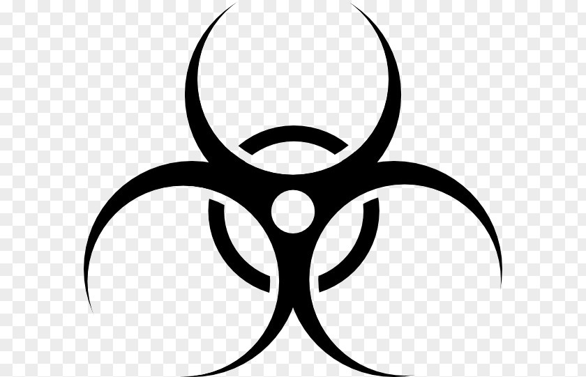 Symbol Biological Hazard Clip Art Sign PNG