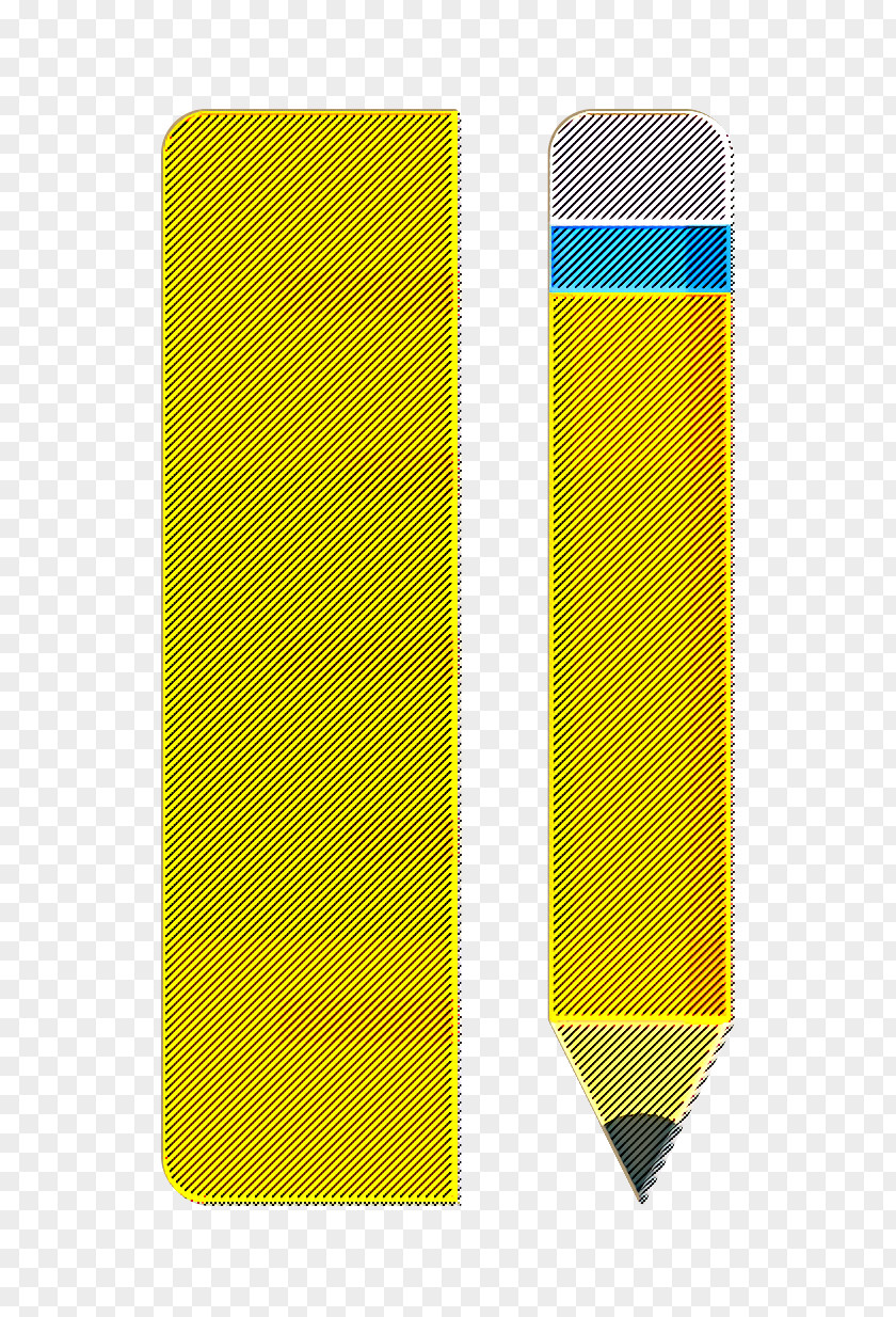 Yellow Tool Icon Design Education Learning PNG