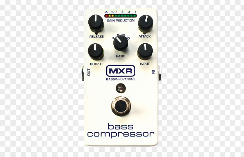 Bass Guitar Dunlop MXR Compressor M87 Effects Processors & Pedals Dynamic Range Compression Aguilar TLC PNG