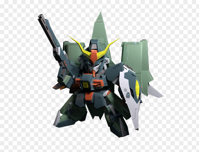 Gundam Sd SD Capsule Fighter Mecha GN-003 Kyrios PNG