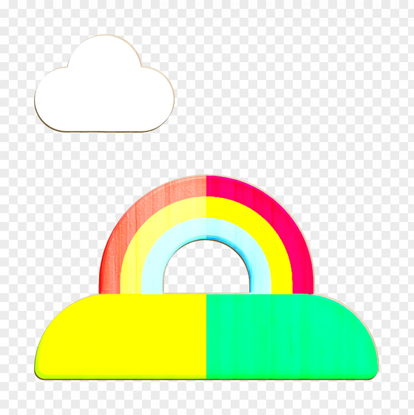 Landscapes Icon Rainbow Cloud PNG
