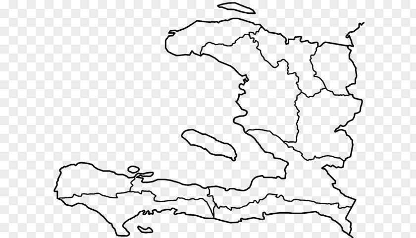 Blank Map Nord-Est Departments Of Haiti Haitian Creole Gonaïves Flag PNG