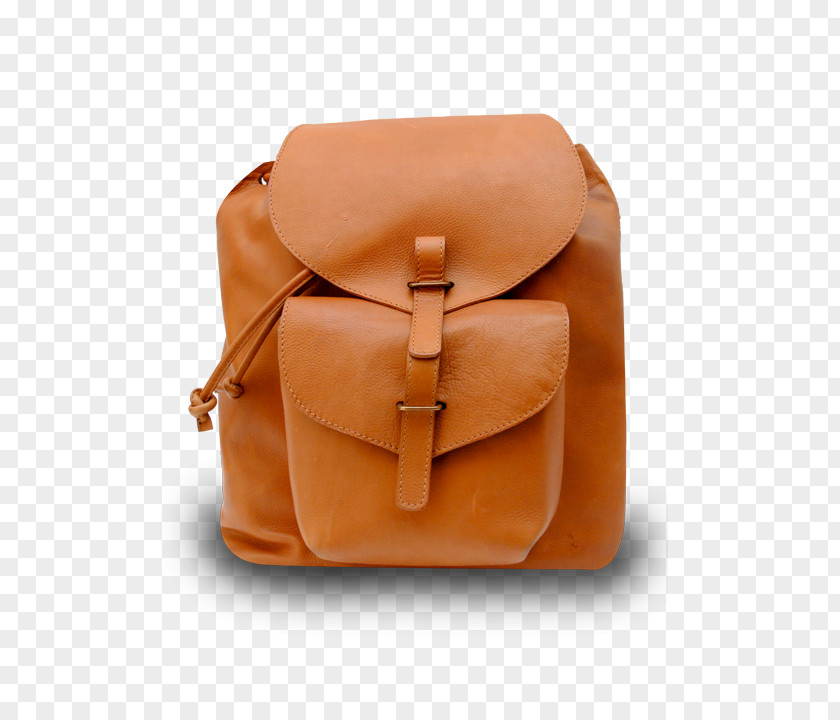 Design Leather Messenger Bags Caramel Color PNG
