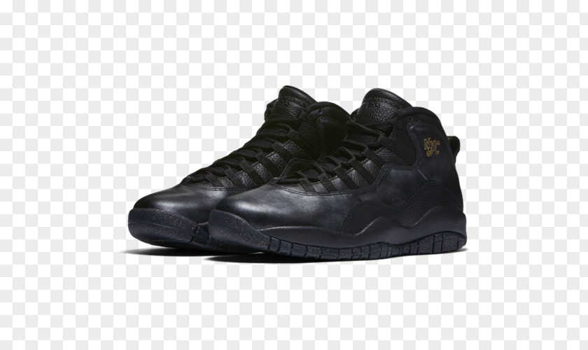 Nike Air Jordan 10 Retro New York City Shoe PNG