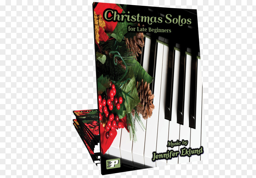 Piano Christmas Solos: For Late Beginners Song Book PNG