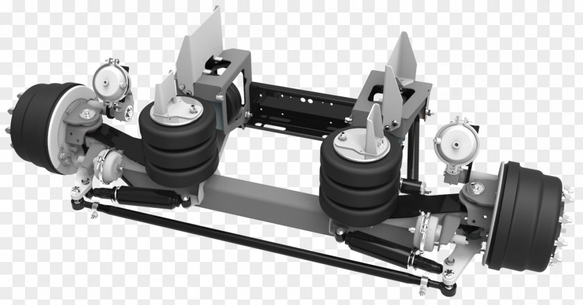 Truck Axle Semi-trailer Suspension PNG