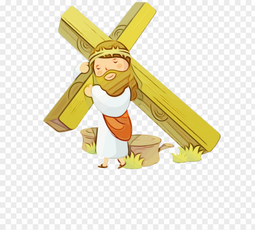 Yellow Nativity Scene Symbol PNG