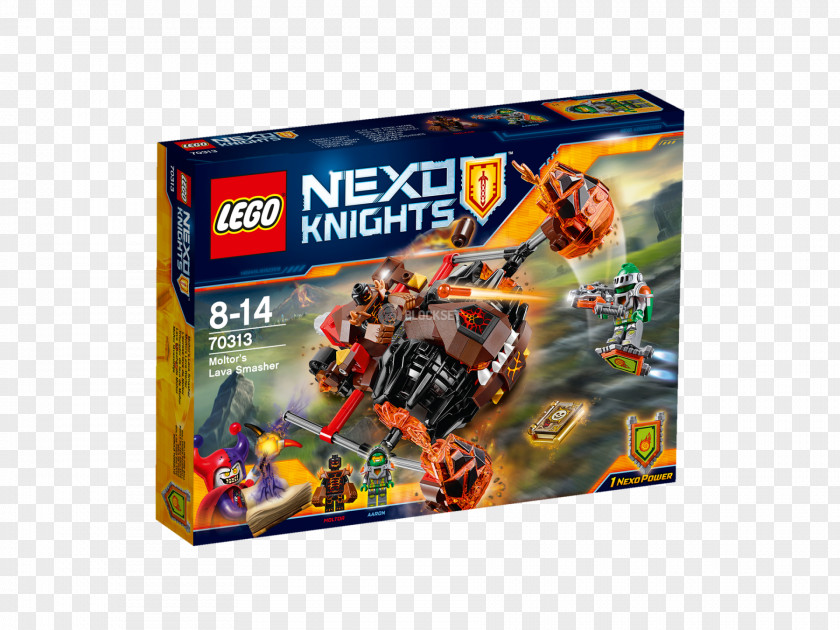 Amazon.com LEGO 70313 NEXO KNIGHTS Moltor's Lava Smasher Friends Lego Creator PNG