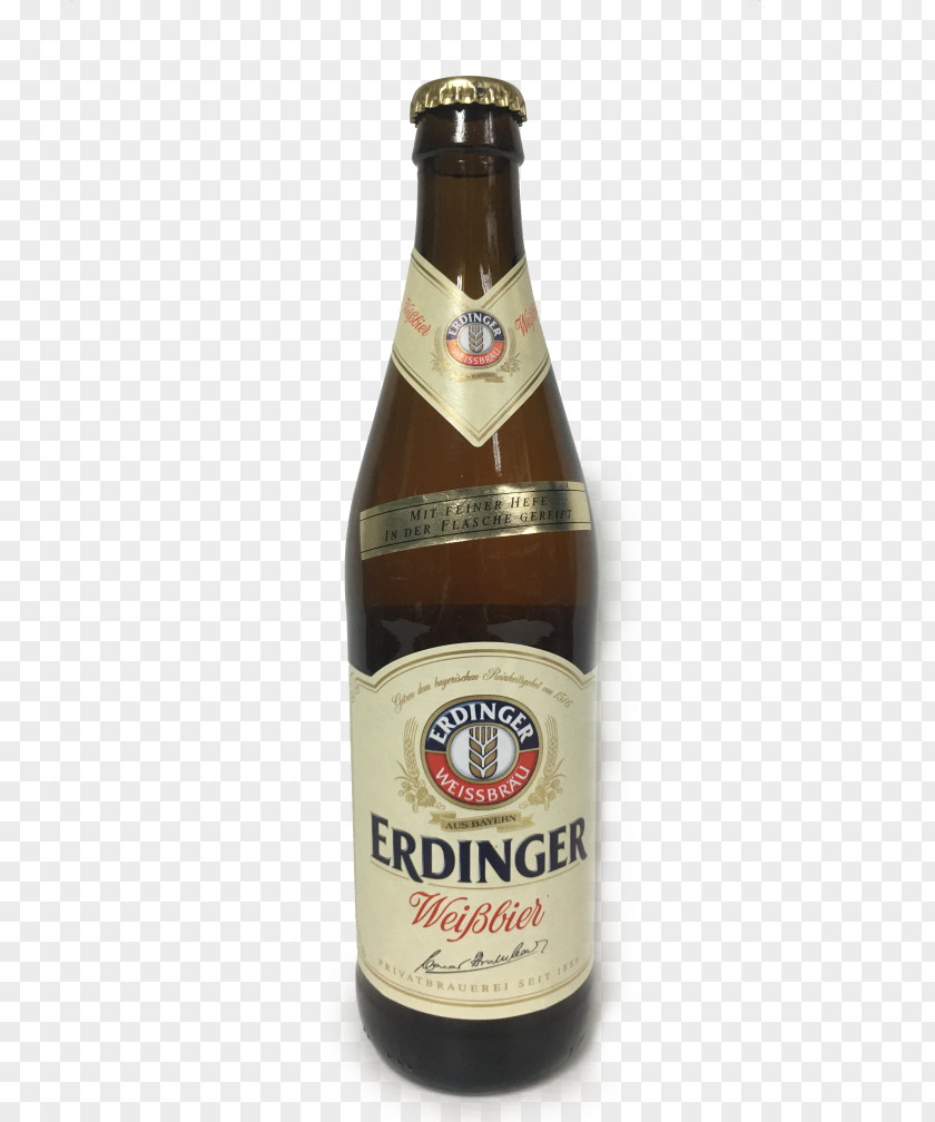 Beer Wheat Erdinger Bottle Distilled Beverage PNG