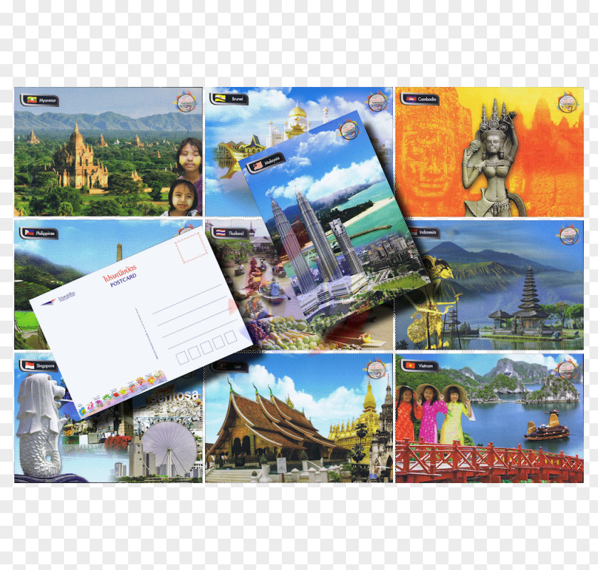 Collage Ha Long Bay Display Advertising Ecosystem PNG
