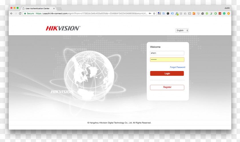 Create Account Hikvision Closed-circuit Television IP Camera PNG