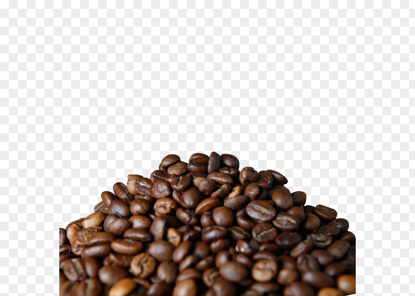 Free Creative Pull A Bunch Of Coffee Beans Jamaican Blue Mountain Kona Arabica Cafe PNG