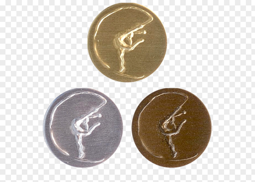 Medal Coin Gymnastics Plaquette Jeton PNG