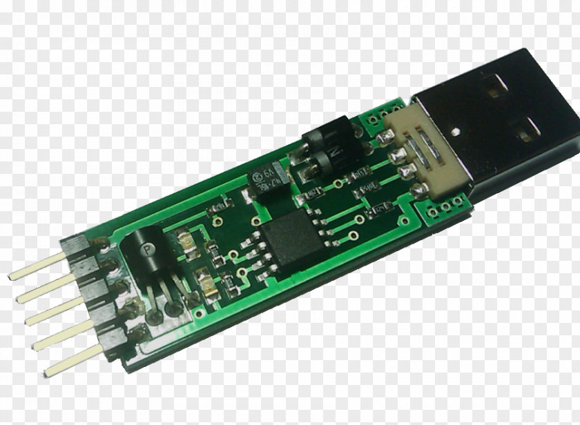 USB Microcontroller Thermometer Sensor Hardware Programmer PNG