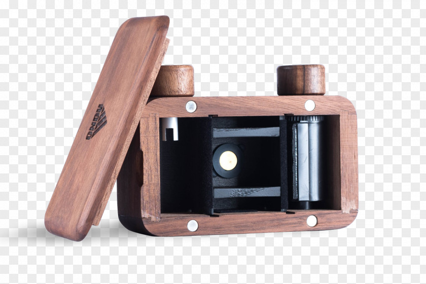 WOOD BOX Pinhole Camera Photography Daguerreotype Large Format PNG