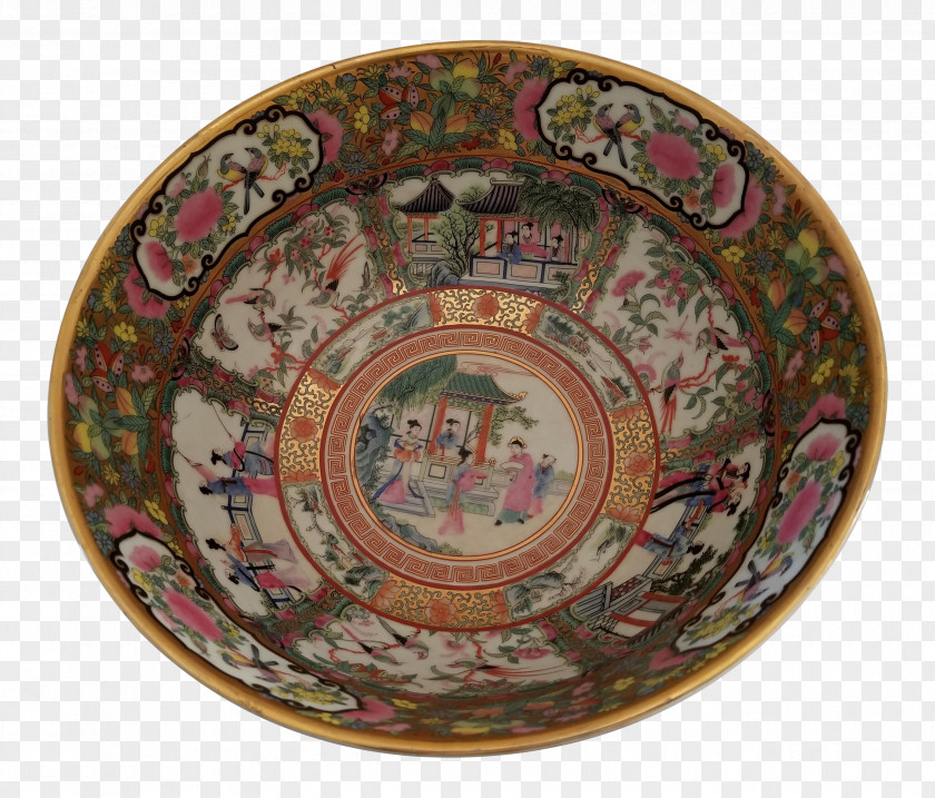 Chinese Porcelain Plate Bowl Chairish Furniture PNG