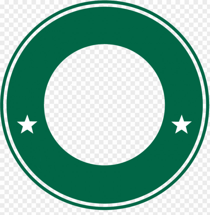 Circular Coffee Cafe Starbucks Logo Cup PNG