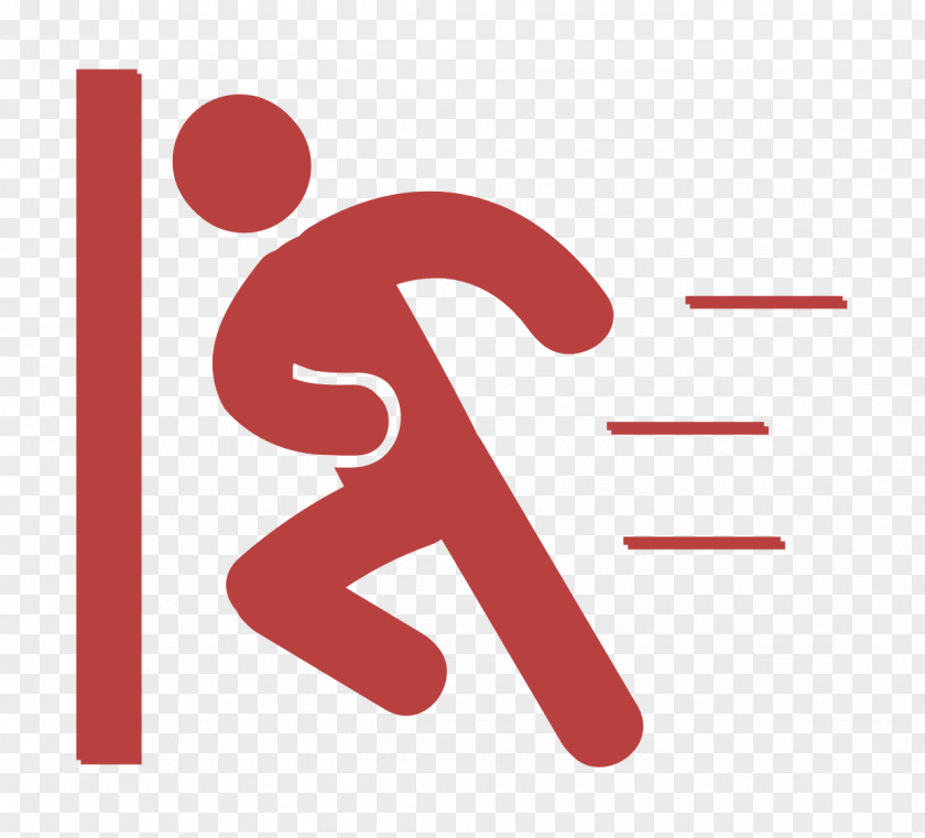 Humans 2 Icon People Man Going Fast And With Force Against A Door PNG