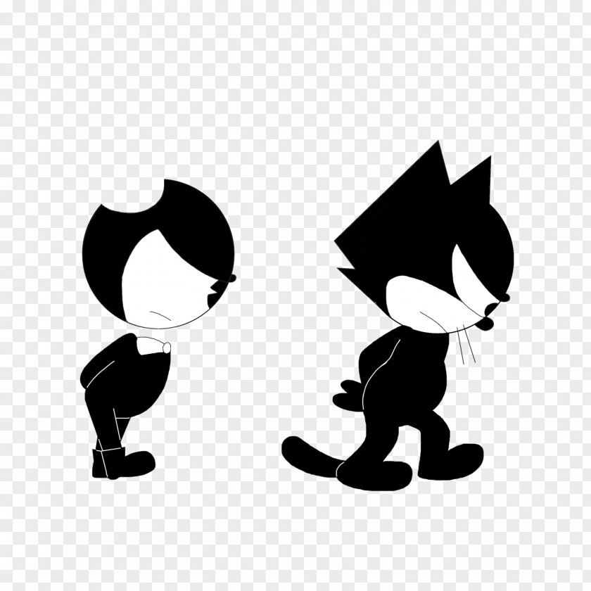 Kitten Whiskers Felix The Cat Bendy And Ink Machine PNG