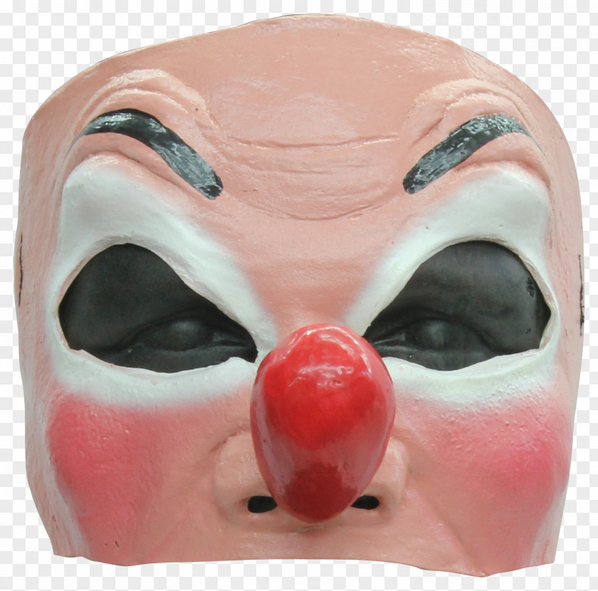 Mask Costume Carnival Halloween Clown PNG