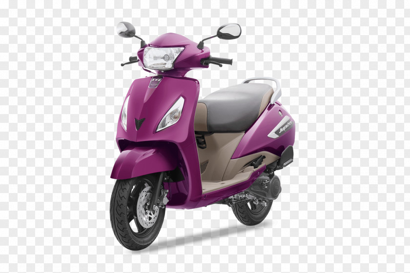 Scooter TVS Jupiter Motor Company Motorcycle Purple PNG