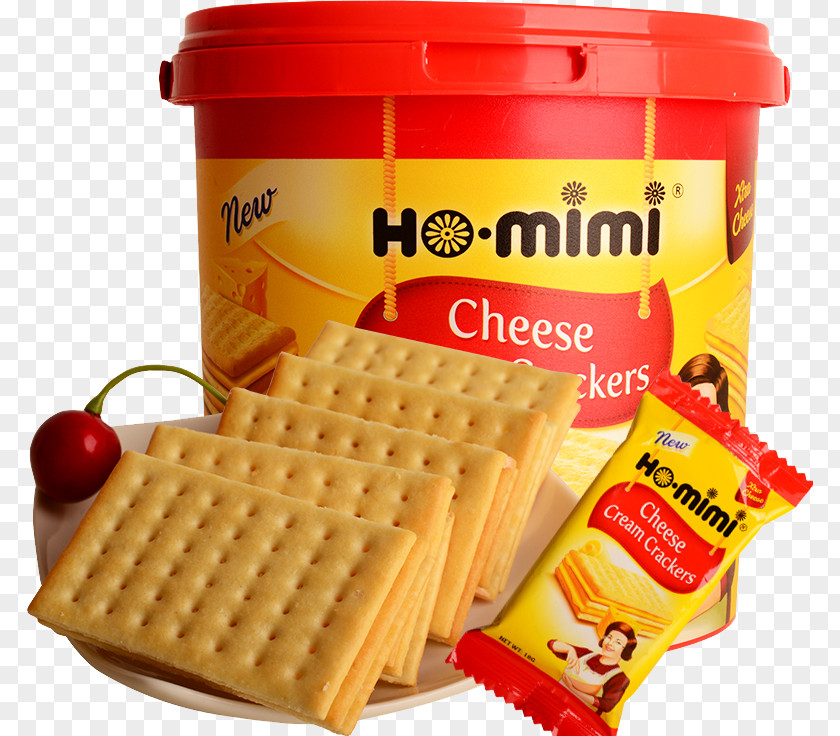Cheese Sandwich Crackers Wafer Biscuit Cracker Cookie Junk Food PNG