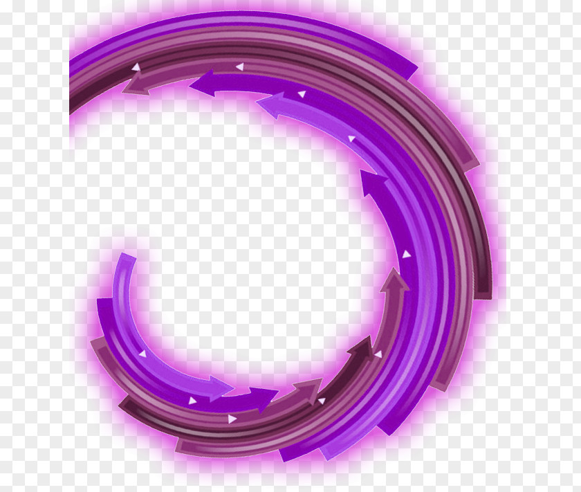 Free Purple Circle Glare Pull Image PNG
