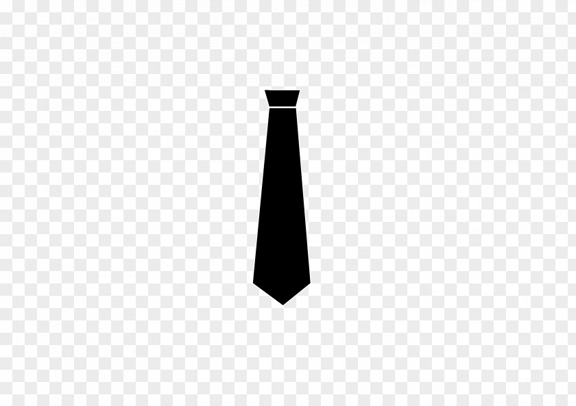 Tie Transparent Image Black And White Line Angle Point PNG