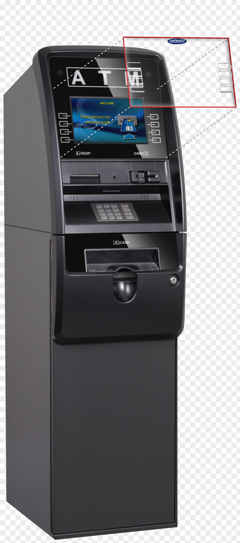 Atm Automated Teller Machine EMV Bank Cash ATM Card PNG