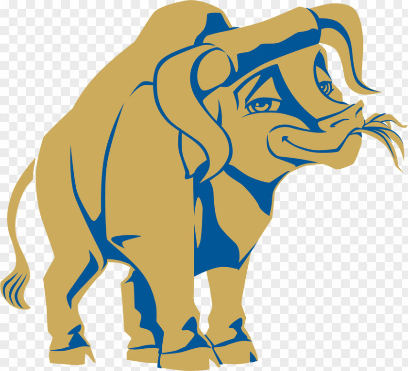 Design African Elephant Clip Art PNG