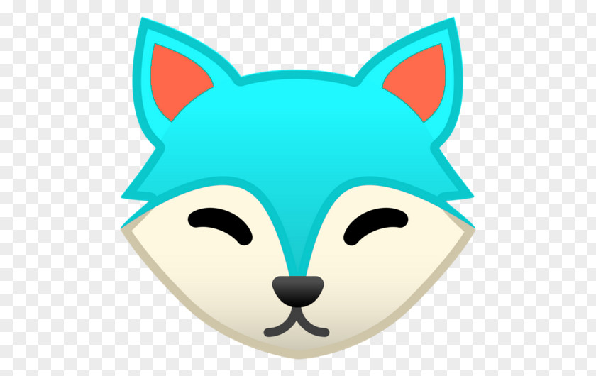 Emoji Red Fox Gray Wolf Clip Art Noto Fonts PNG