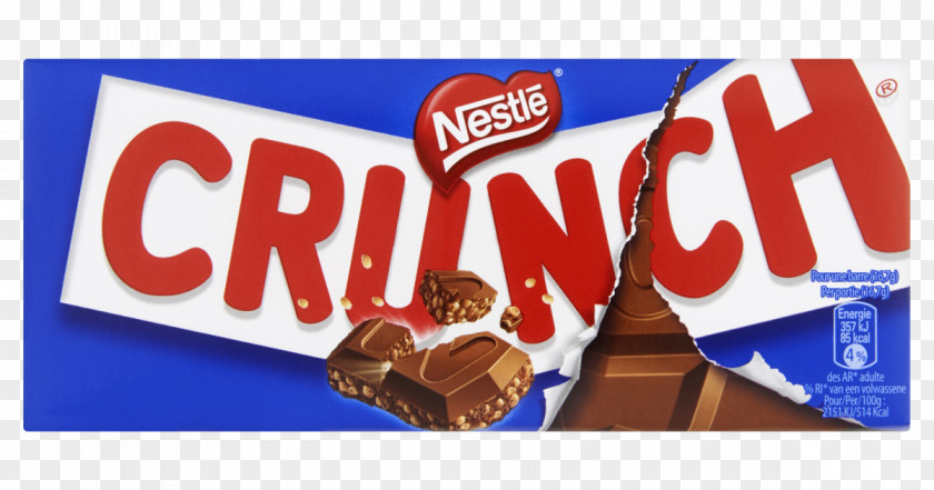 Milk Nestlé Crunch Chocolate Bar Breakfast Cereal White PNG