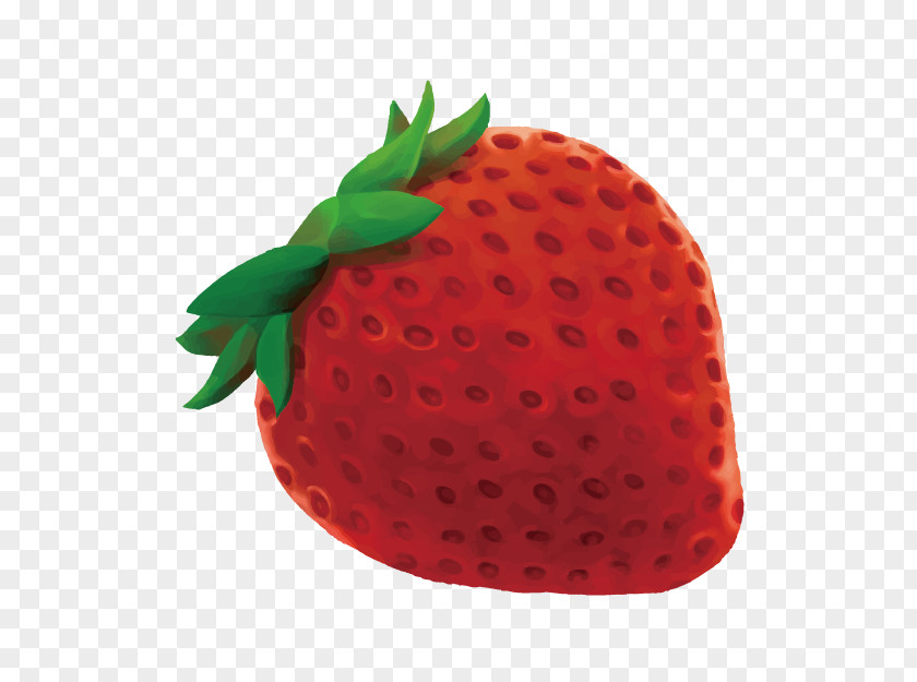 3d Image Of Fruit Picture Material Strawberry Aedmaasikas PNG