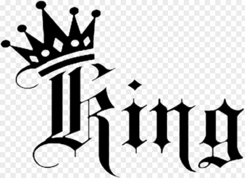King Word Clip Art Brand Logo Line Black M PNG