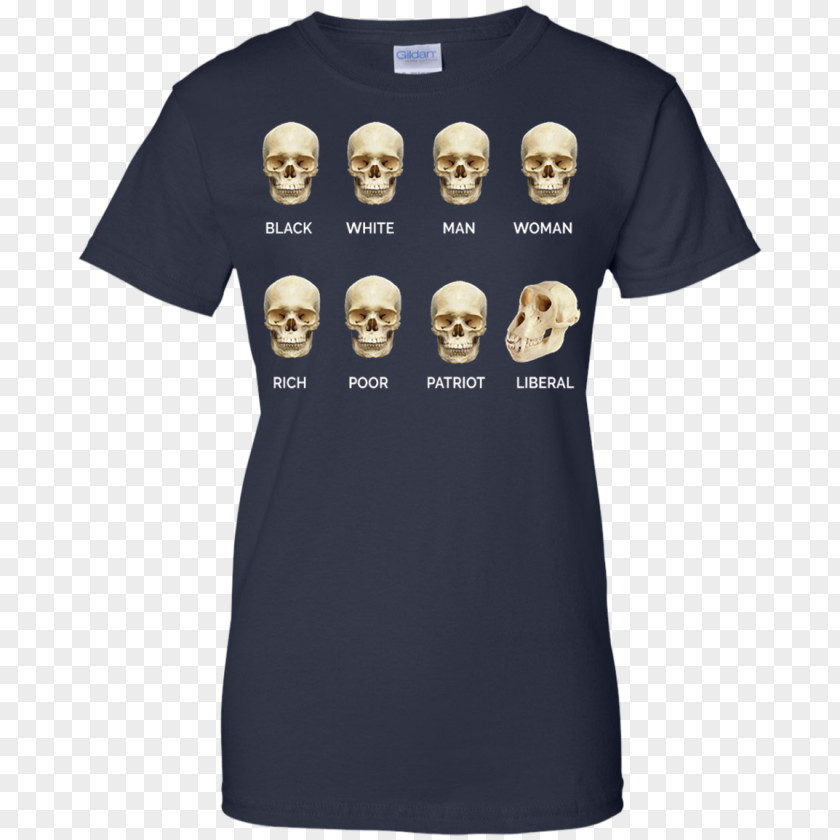 Skull Woman T-shirt Hoodie Clothing Sleeve PNG
