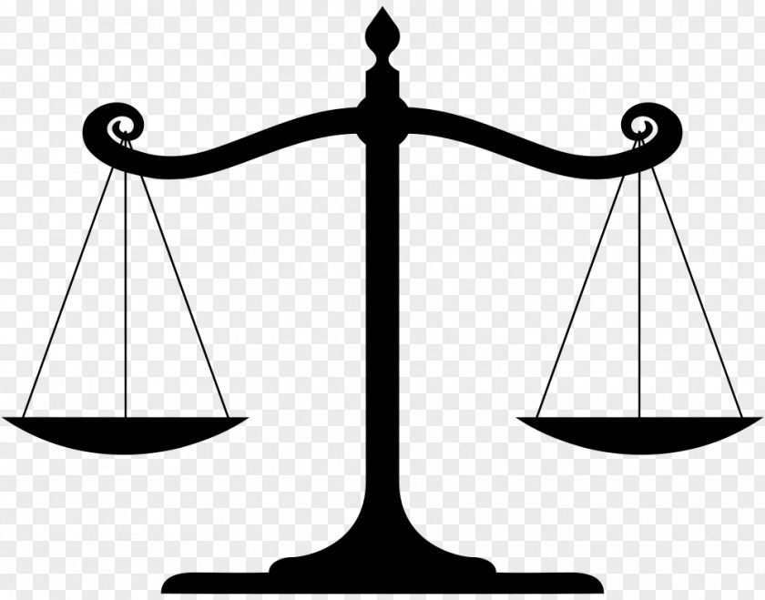 And A Courtesy. Measuring Scales Balans Lady Justice Clip Art PNG
