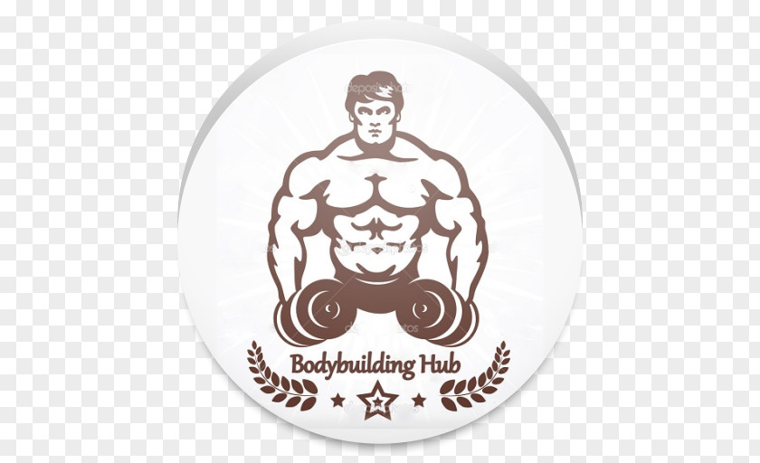 Bodybuilding Fitness Centre Physical Emblem Logo PNG