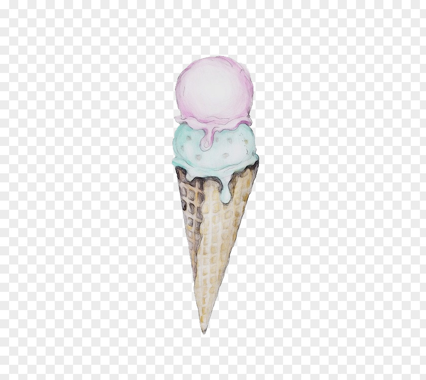 Dondurma Neapolitan Ice Cream Cone Background PNG
