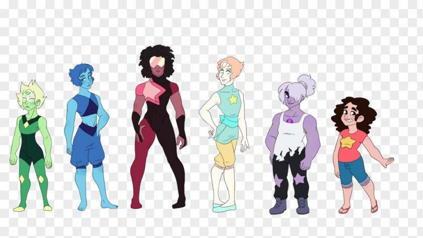 Gemstone Pearl YouTube Fan Art Giant Woman PNG