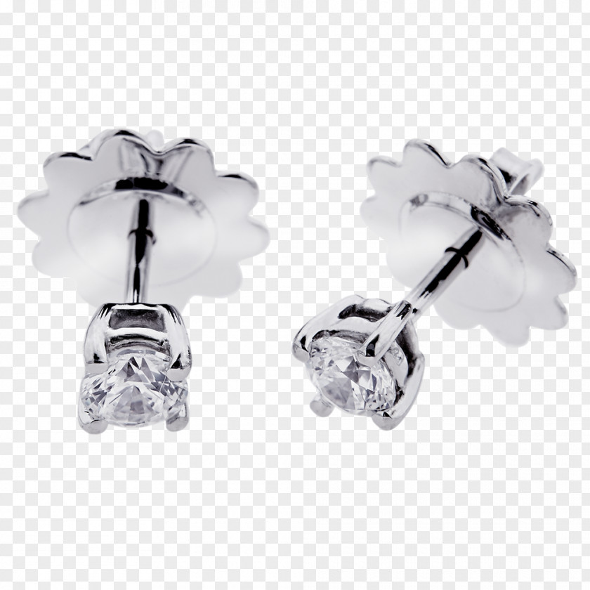Jewellery Earring Body Silver Diamond PNG