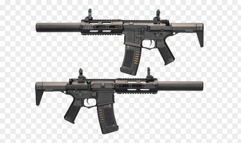 M4 Carbine Airsoft Guns Amoeba AAC Honey Badger PNG