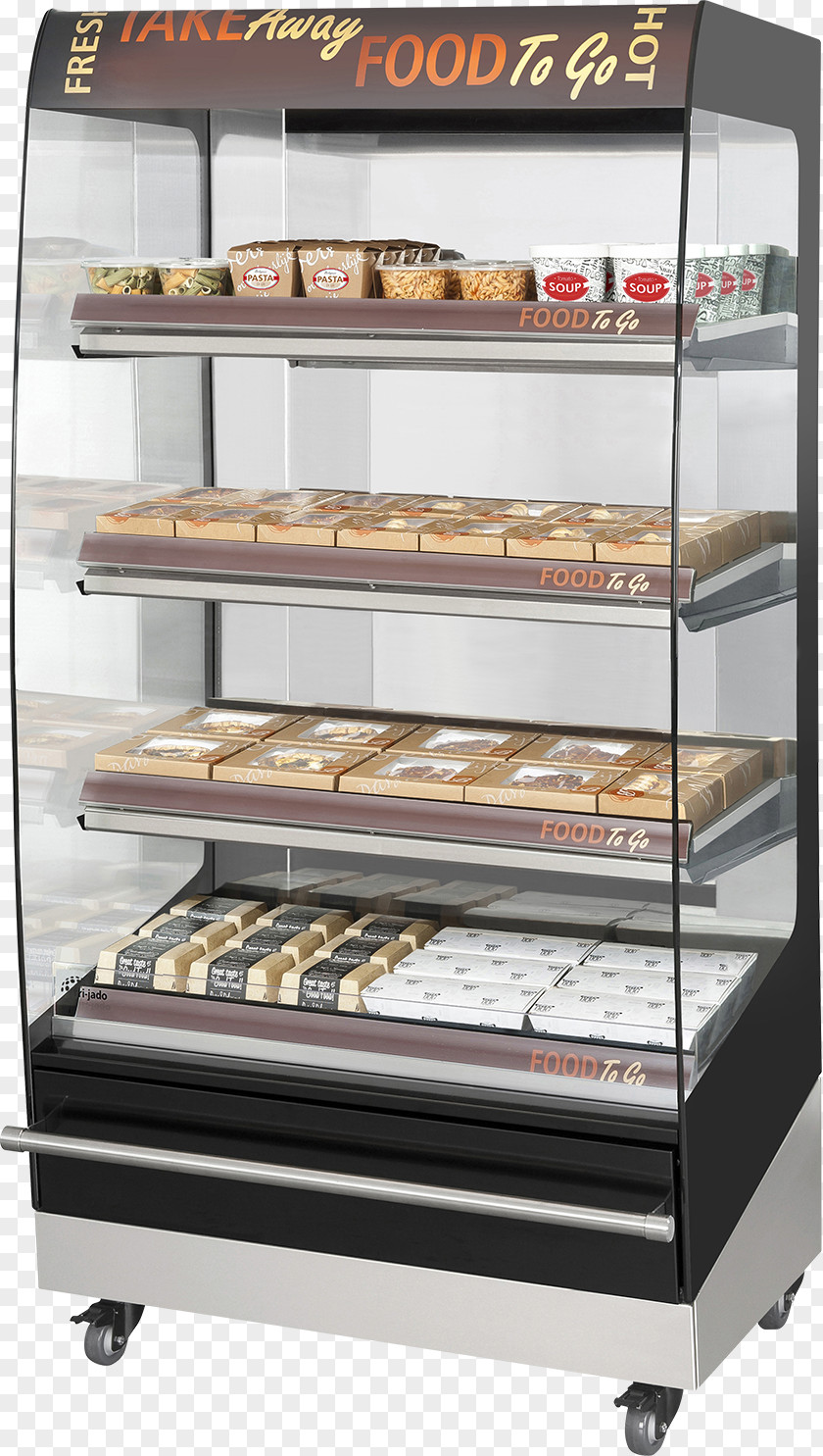Multi-Level Marketing Bakery Display Case Retail Shop Food PNG