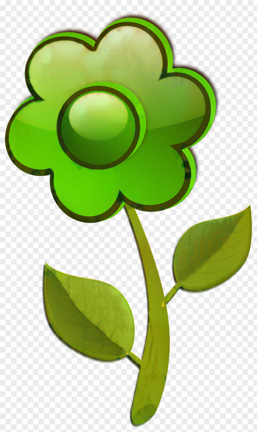 Petal Symbol Green Leaf Background PNG