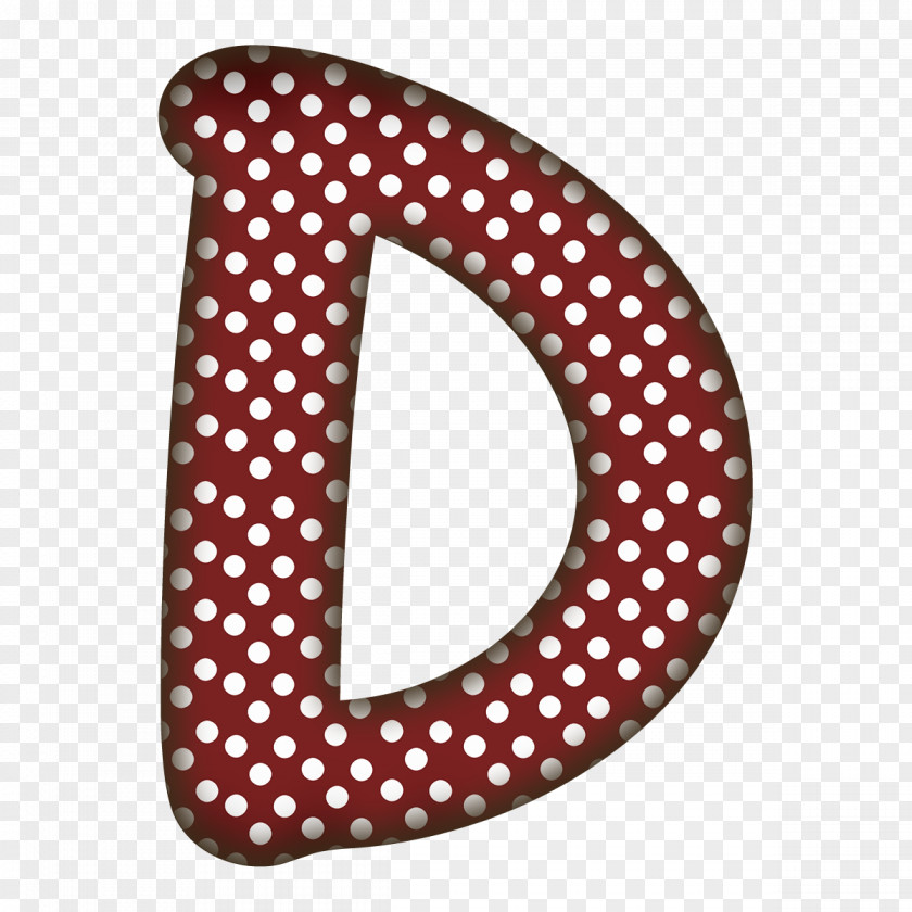 Polka Dot Letter English Alphabet PNG