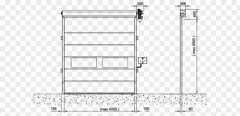 Reducing Technical Drawing Furniture Diagram PNG