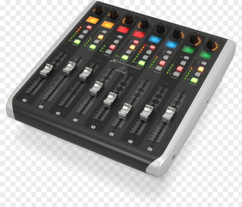 Seamless Connection Audio Control Surface Behringer X-Touch Digital Workstation MIDI PNG