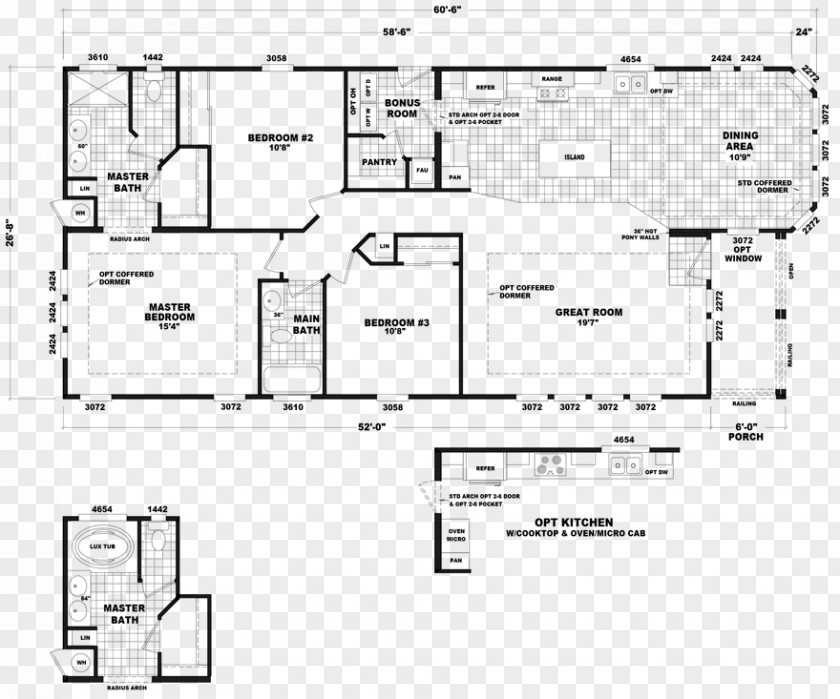 Tom Dunn Floor Plan Medford Technical Drawing Bed PNG